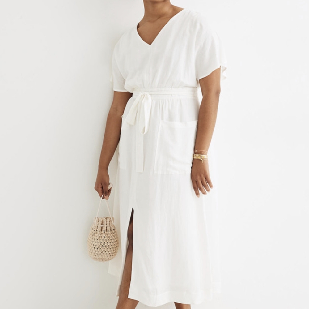 Madewell Linen blend Dress